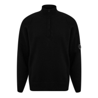 CP COMPANY Lambswool Grs Half-Zipped Knit