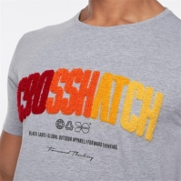 Crosshatch Flocked T Sn99