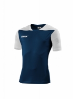 Tricou sport Dubai Blu Bianco Max Sport