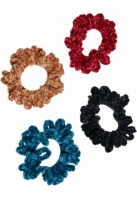 Fluffy Scrunchies 4-Pack Urban Classics