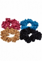 Fluffy Scrunchies 4-Pack Urban Classics