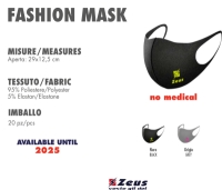 FASHION MASK Zeus gri