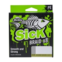 FIR TEXTIL SICK BRAID HI-VIS galben 006MM 5,4KG 150M BERKLEY