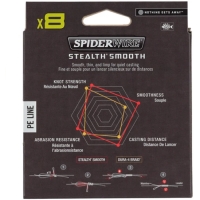 FIR TEXTIL STEALTH SMOOTH 8 TRANSLUCENT 009MM 7,5KG 150M SPIDERWIRE