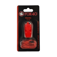 Fox 40 Micro whistle orange with string 9513-0308