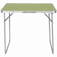 Folding camping table 80x60x70 cm green 1047348 Enero