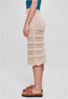 Fusta 3/4 Crochet Knit dama Urban Classics