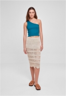 Fusta 3/4 Crochet Knit dama Urban Classics