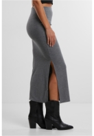 Fusta Rib High Slit dama Urban Classics