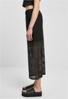 Fusta Stretch Crochet Lace Midi dama Urban Classics