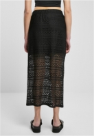 Fusta Stretch Crochet Lace Midi dama Urban Classics