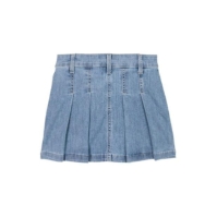 Fusta Tommy Hilfiger DENIM PLEATED