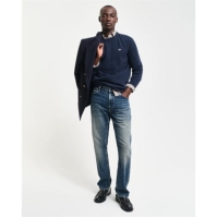 Gant EXTRAFINE LAMBSWOOL C-NECK MARINE S