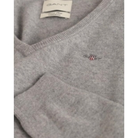 Gant EXTRAFINE LAMBSWOOL V-NECK CREAM S