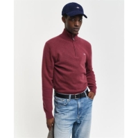 Gant EXTRAFINE LAMBSWOOL HALF ZIP TARTAN