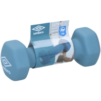 Umbro neoprene dumbbell 1kg blue 269610