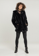 Geaca Hooded Teddy dama Urban Classics