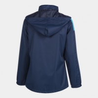 Trivor Raincoat Navy Fluor Turquoise Joma