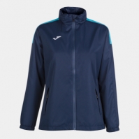 Trivor Raincoat Navy Fluor Turquoise Joma