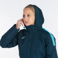 Trivor Anorak Navy Fluor Turquoise Joma