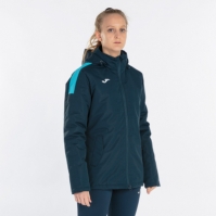 Trivor Anorak Navy Fluor Turquoise Joma