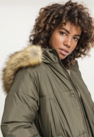 Geaca Oversize Faux Fur Puffer dama Urban Classics