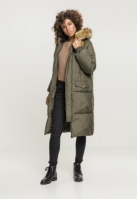 Geaca Oversize Faux Fur Puffer dama Urban Classics