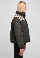 Jacheta AOP Sherpa Mixed Puffer dama Urban Classics