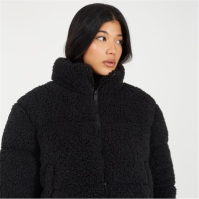 Jacheta Be You Borg Crop Puffer