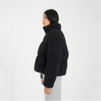 Jacheta Be You Borg Crop Puffer