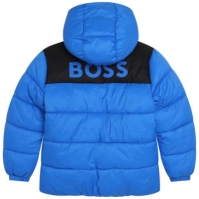 Jacheta Boss Logo Puffer copil