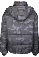 Jacheta Boyfriend Camo Puffer dama Urban Classics