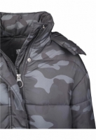 Jacheta Boyfriend Camo Puffer dama Urban Classics