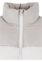 Jacheta Short Sherpa Mix Puffer dama Urban Classics