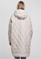 Geaca Oversized Diamond Quilted Hooded dama Urban Classics