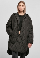 Geaca Oversized Diamond Quilted Hooded dama Urban Classics