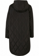 Geaca Oversized Diamond Quilted Hooded dama Urban Classics