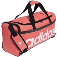 Geanta box adidas Essentials Linear Duffel Medium coral IR9834