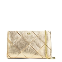 Geanta box Biba Biba piele Woven Clutch