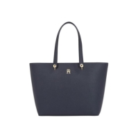 Geanta box Tommy Hilfiger TH Emblem Tote