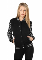 Zebra 2-tone College Sweatjacket dama Urban Classics