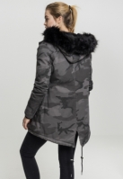 Overdyed Camo Parka dama Urban Classics