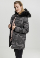 Overdyed Camo Parka dama Urban Classics