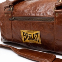 Geanta box Everlast 1910 Premium piele Holdall Medium