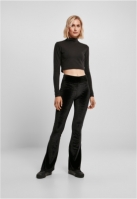 Gheata Colant High Waist Velvet Cut dama Urban Classics