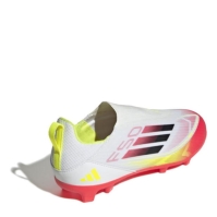 Gheata Minge Fotbal adidas F50 League Laceless Firm Ground copil