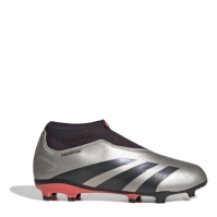 Gheata Minge Fotbal adidas Predator 24 League Laceless Firm Ground copil