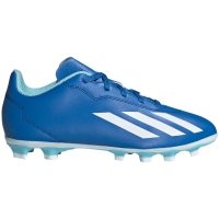 Gheata Minge Fotbal adidas X Crazyfast.4 FxG blue IE1587 for copil