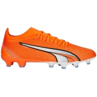 Ghete fotbal barbati puma ultra match fg/ag portocaliu