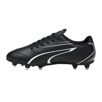 Ghete fotbal copii puma vitoria jr fg negru